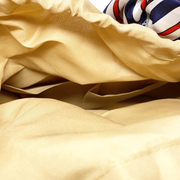 NWOT Retro Summer Beach Rattan Handbag With Scarf - Picture 9 of 10